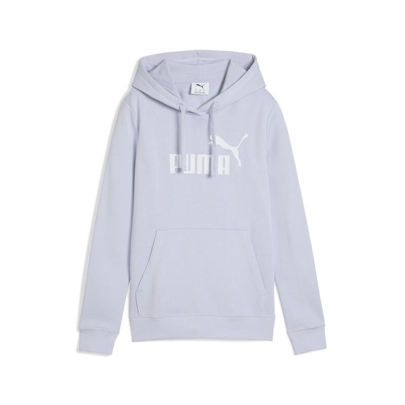 Manșoane Alergare Femei ESS No. 1 Logo Hoodie Roz PUMA Cool Weather Blue