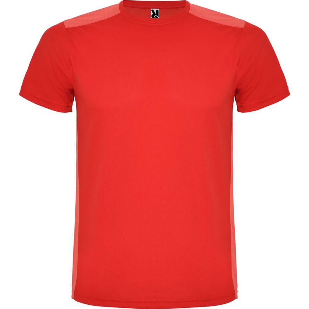 T-shirt desportiva de detroit para criança/adolescente vermelho