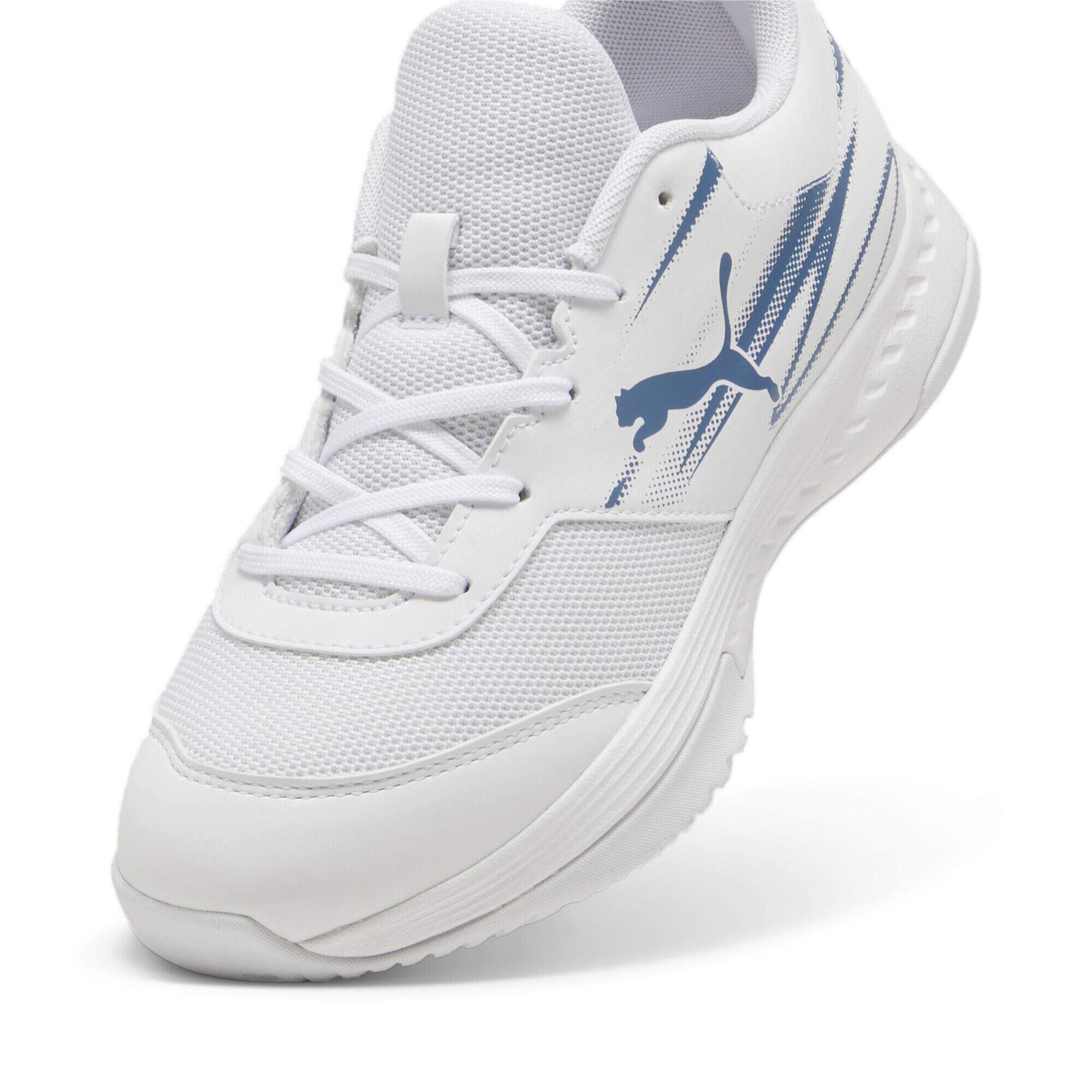 Varion II Hallensportschuhe Jugendliche PUMA White Blue Horizon 6/7