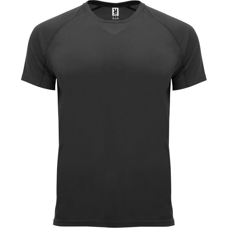 ROLY Childrens/Kids Bahrain Sports TShirt (Solid Black)