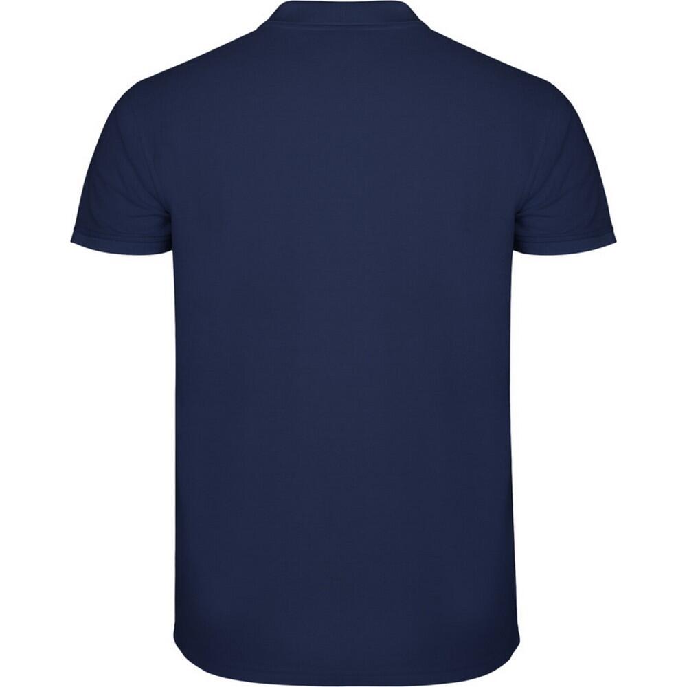 Maglietta Polo Maniche Corte Bambini Roly Star Blu Navy 2/4