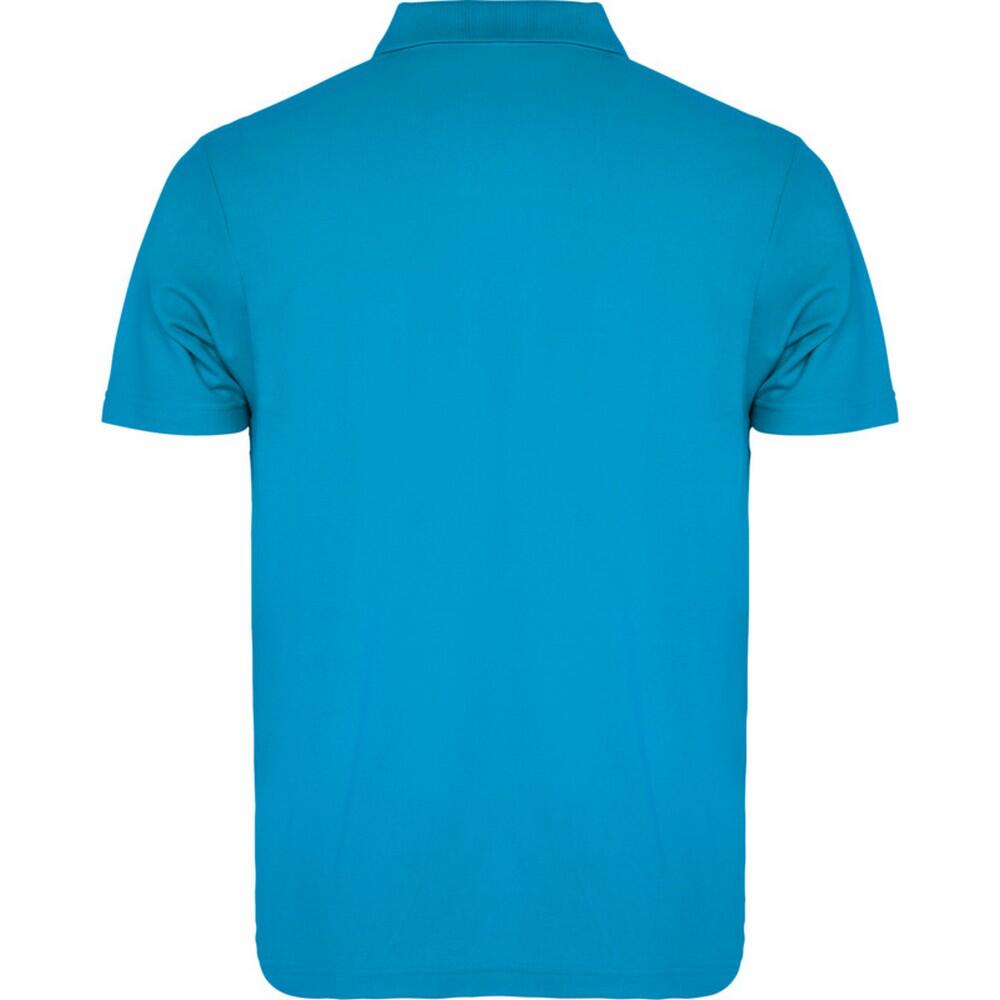 Unisex Austral Austral poloshirt met korte mouwen voor volwassenen (Turquoise) 2/4