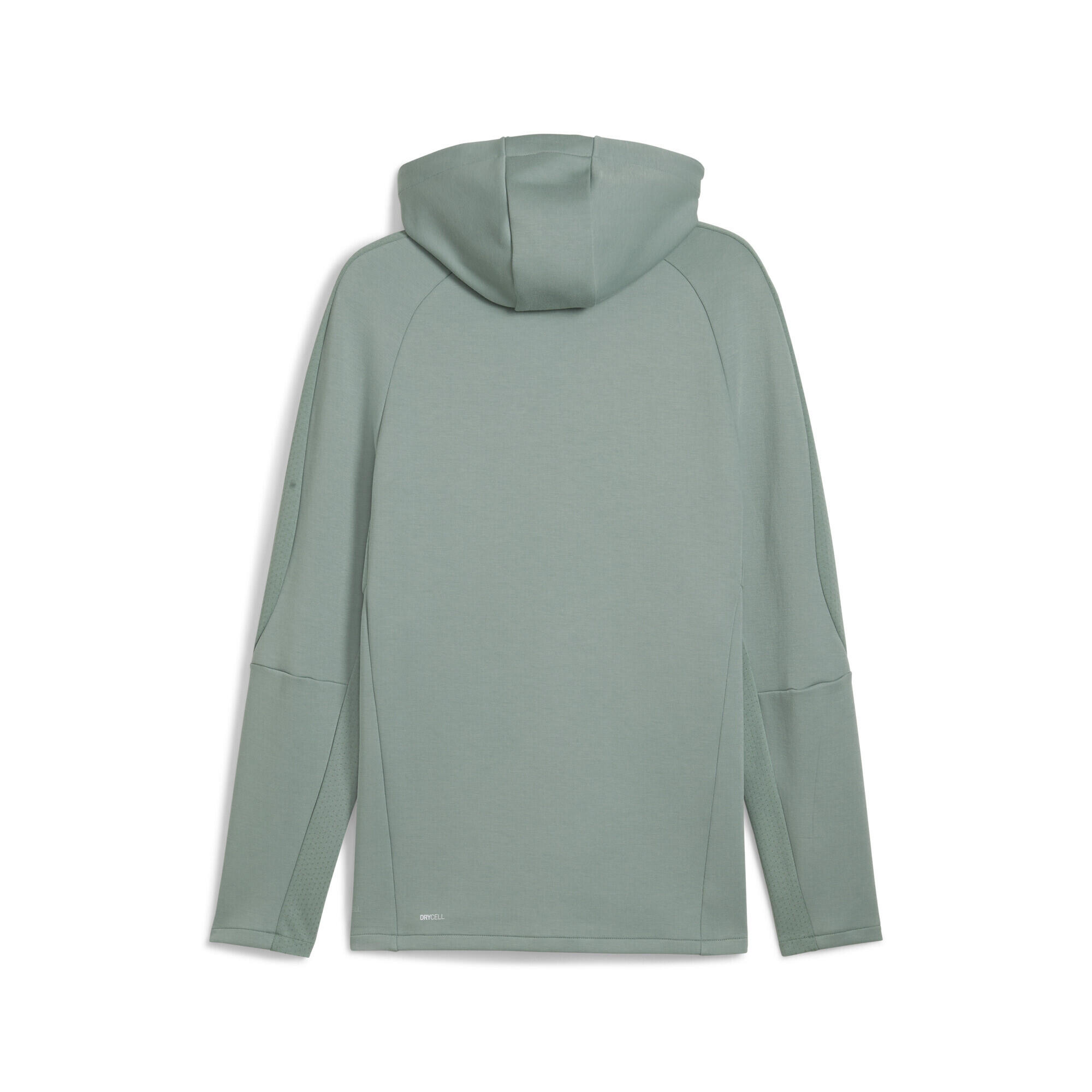 Felpa con zip integrale e cappuccio EVOSTRIPE da uomo PUMA Green Moon 7/7