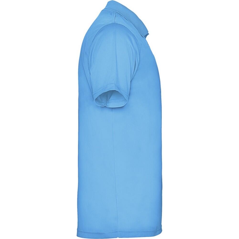 Maglietta Polo Bambini Roly Monzha Turchese 4/4