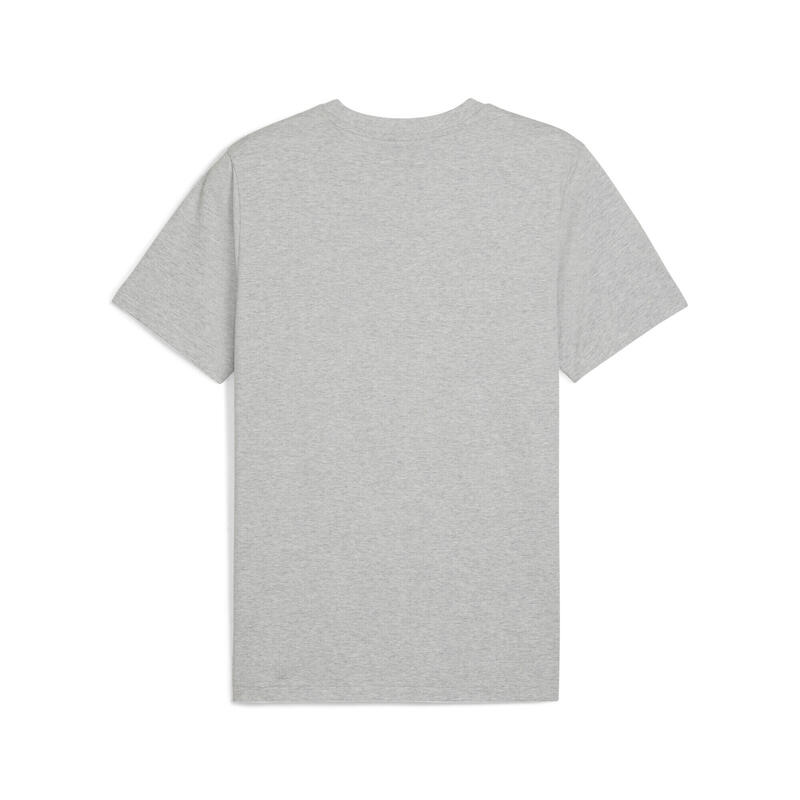 Pánské tričko s krátkým rukávem Essentials Elevated PUMA Light Gray Heather