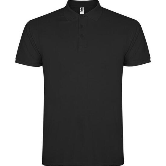 Polo STAR Enfant (Noir Uni)
