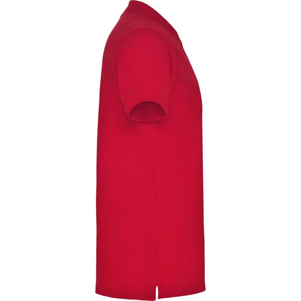 Maglietta Polo Maniche Corte Bambini Roly Star Rosso 3/4