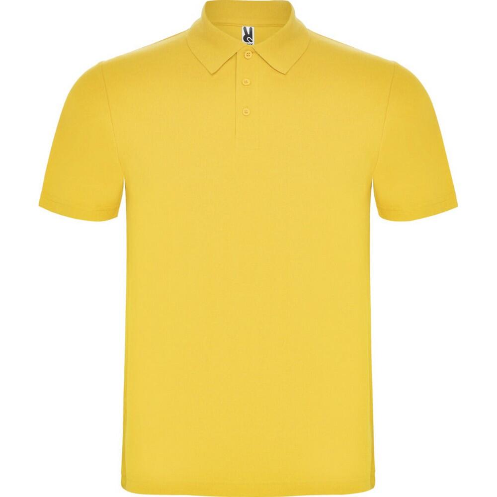 ROLY Unisex Adult Austral ShortSleeved Polo Shirt (Yellow)