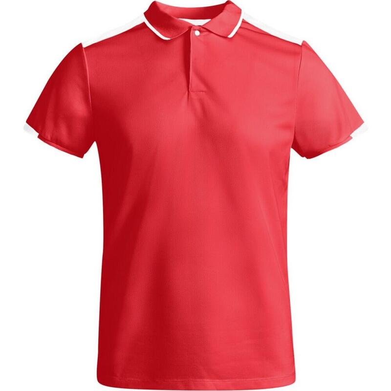 Polo TAMIL Enfant (Rouge / Blanc)