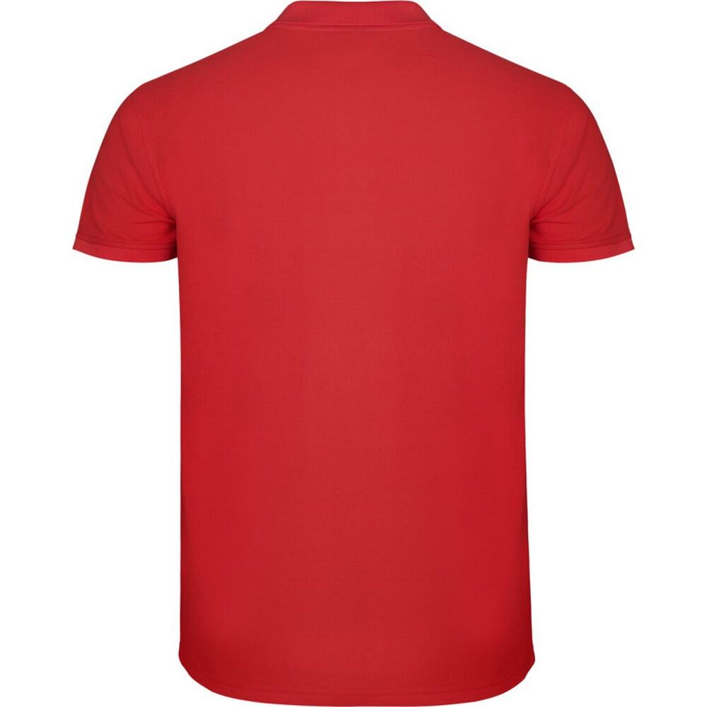 Maglietta Polo Maniche Corte Bambini Roly Star Rosso 2/4