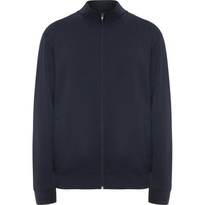 Felpa Cerniera Su Intera Lunghezza Adulto Unisex Roly Ulan Blu Navy
