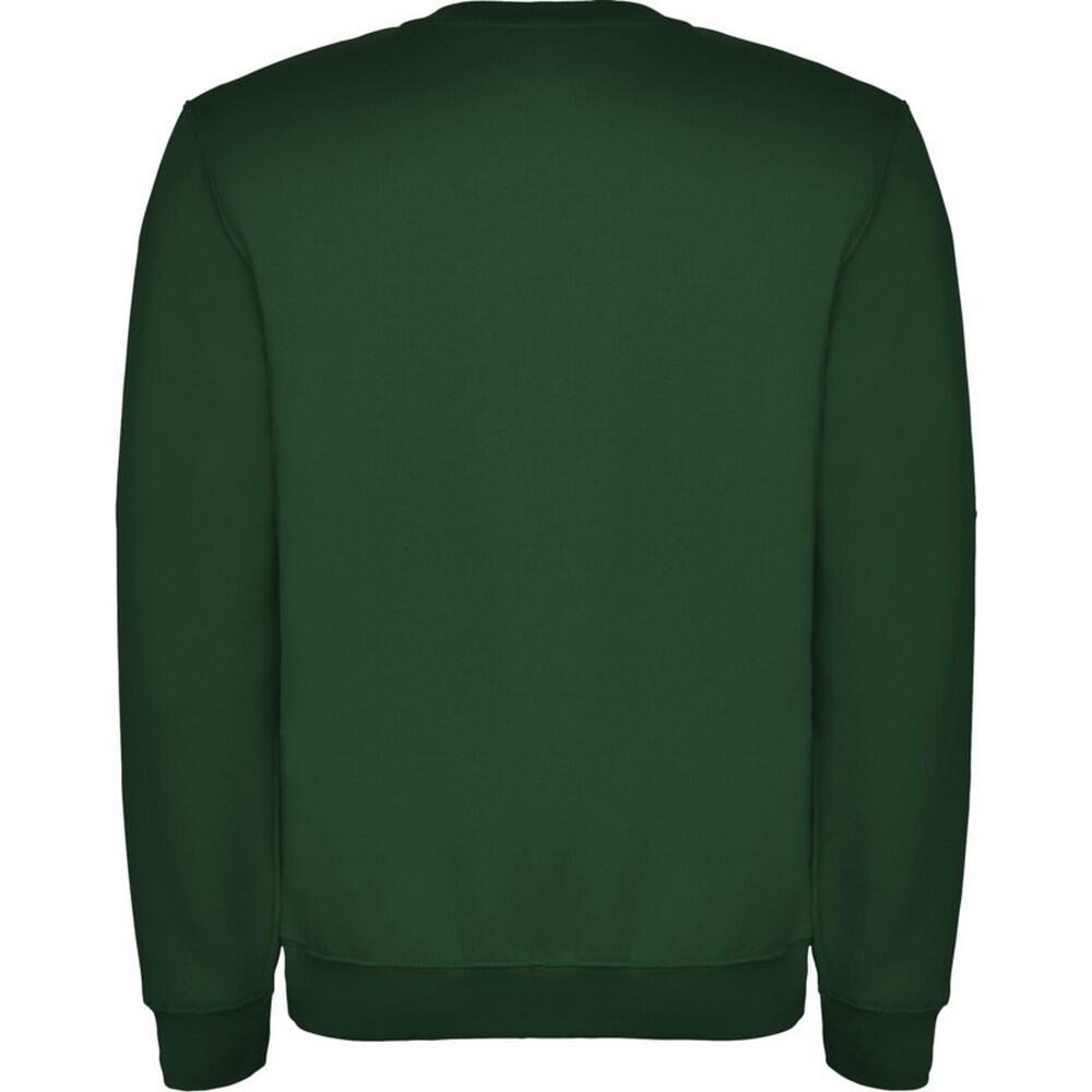 Unisex Clasica Crew Hals Sweatshirt voor volwassenen (Fles groen) 2/4