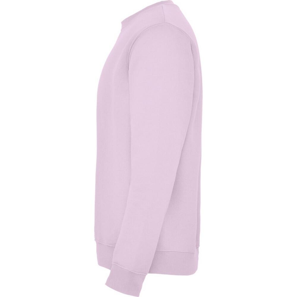 Unisex Clasica Crew Hals Sweatshirt voor volwassenen (Lichtroze) 4/4