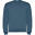 Camisola de gola redonda unissexo Clasica para adultos Tempestade Azul