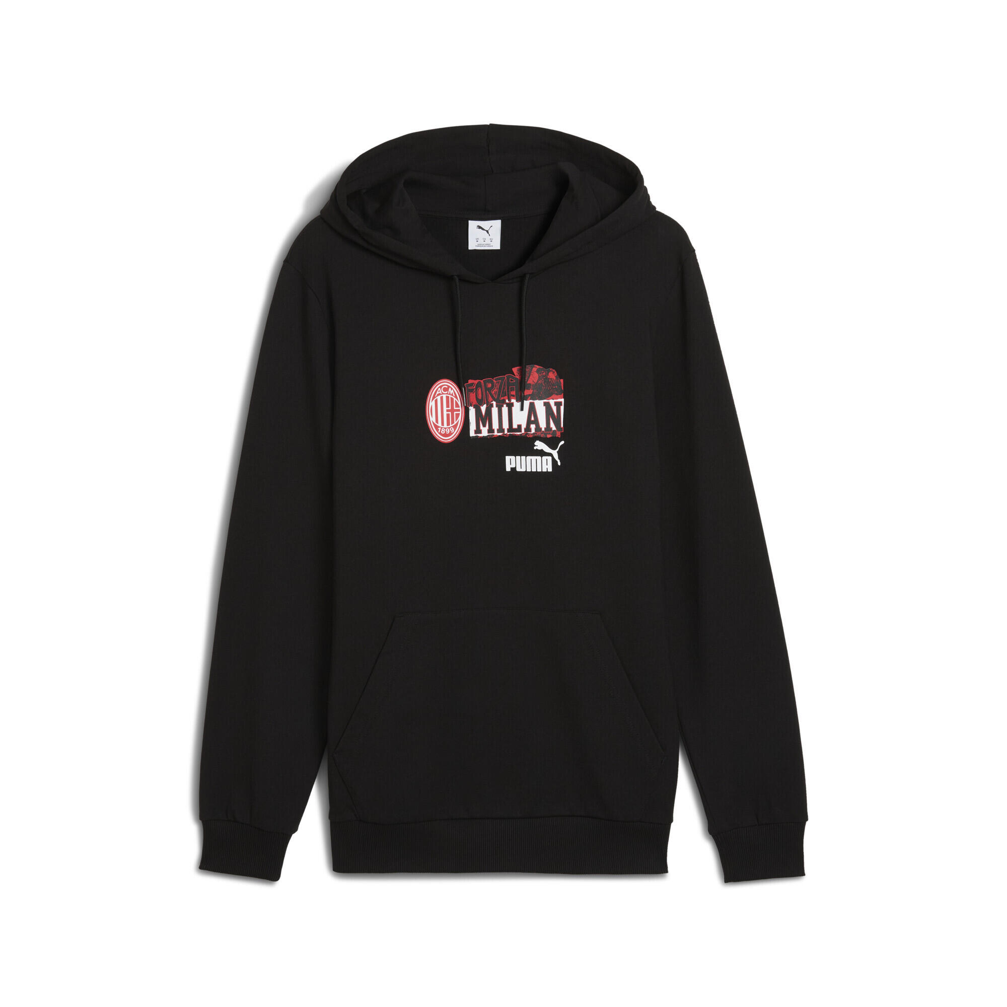 Hoodie ftblNRGY AC Milan Homme PUMA Black For All Time Red 1/7