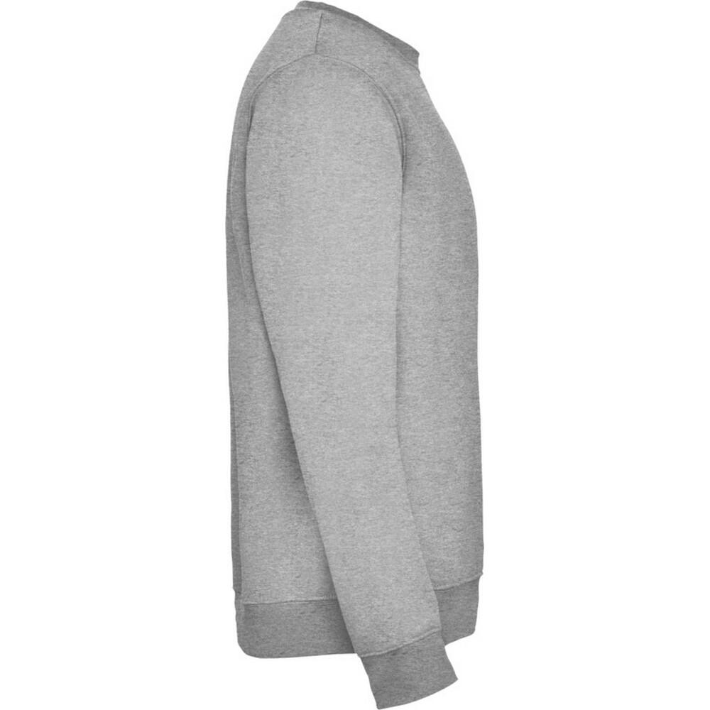 Unisex Clasica Crew Hals Sweatshirt voor volwassenen (Grijze Mergel) 3/4