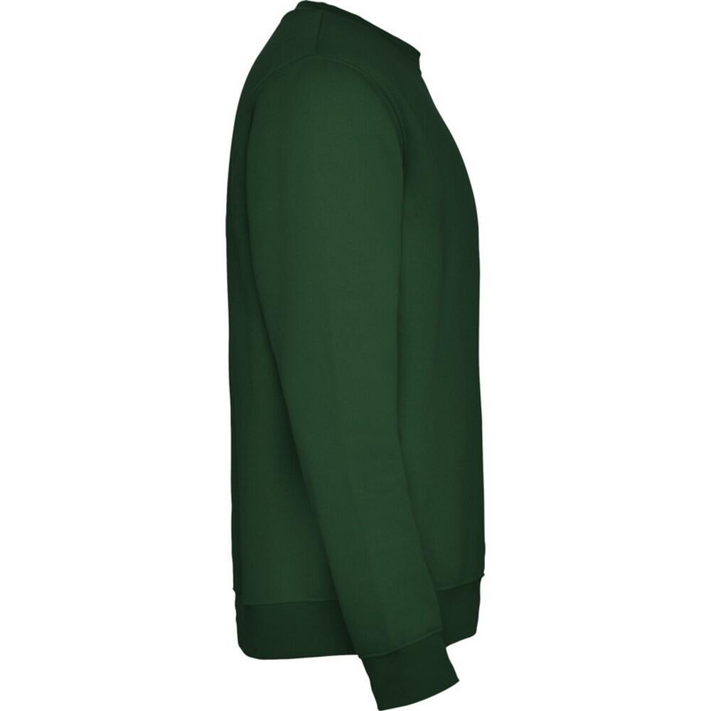 Unisex Clasica Crew Hals Sweatshirt voor volwassenen (Fles groen) 3/4
