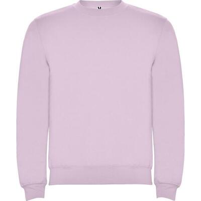 Felpa Girocollo Adulto Unisex Roly Clasica Nero Tinta Unita