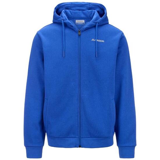 Veste à capuche manches longues homme Feffox bleu