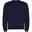 Camisola de gola redonda unissexo Clasica para adultos Azul Marinho