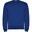 Camisola de gola redonda unissexo Clasica para adultos Azul Real