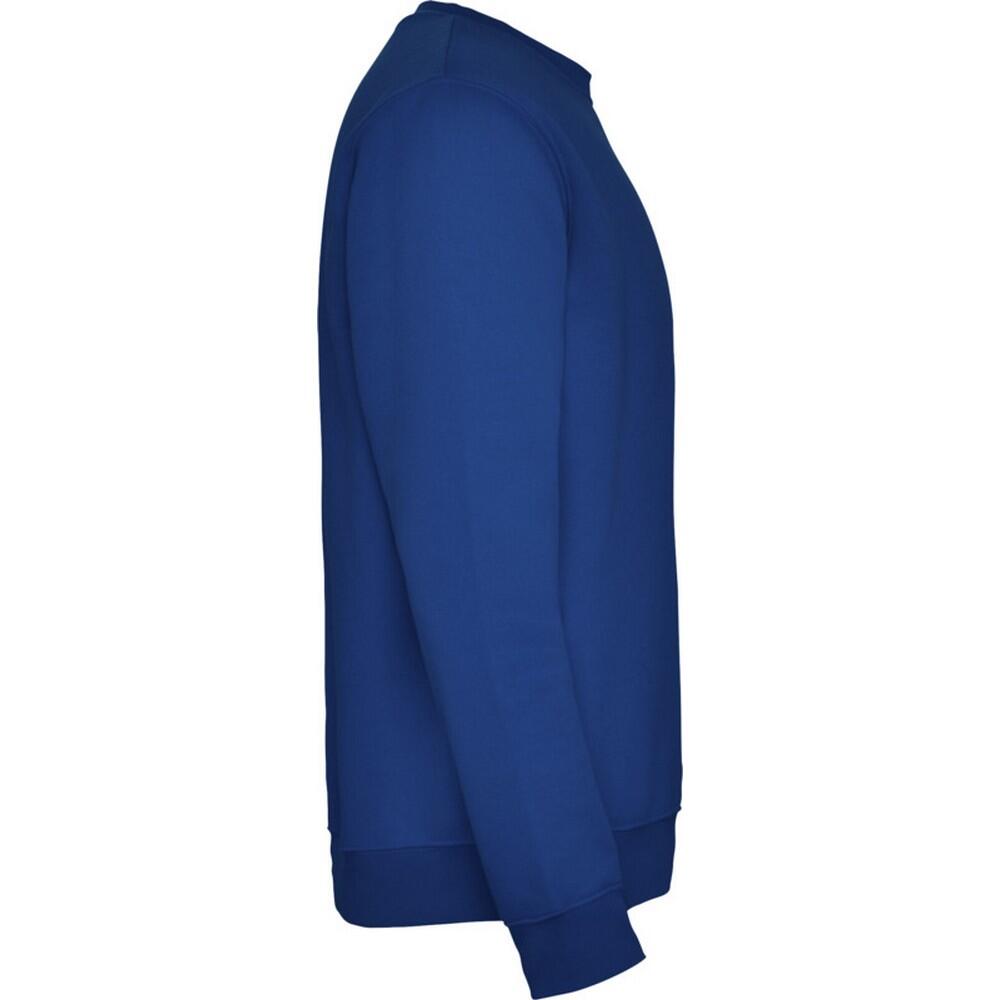 Unisex Clasica Crew Hals Sweatshirt voor volwassenen (Koningsblauw) 3/4
