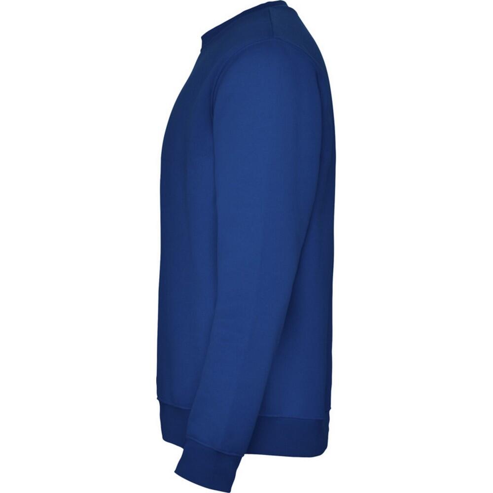 Unisex Clasica Crew Hals Sweatshirt voor volwassenen (Koningsblauw) 4/4