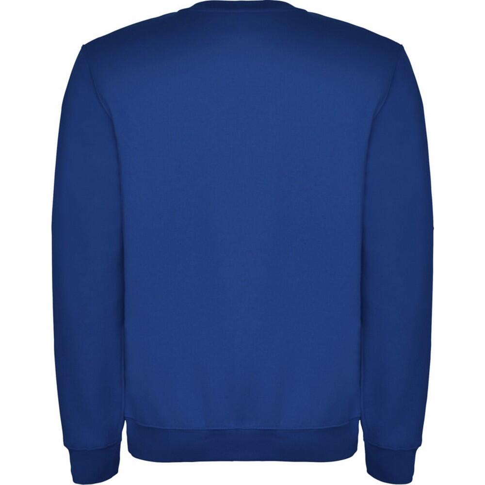 Unisex Clasica Crew Hals Sweatshirt voor volwassenen (Koningsblauw) 2/4