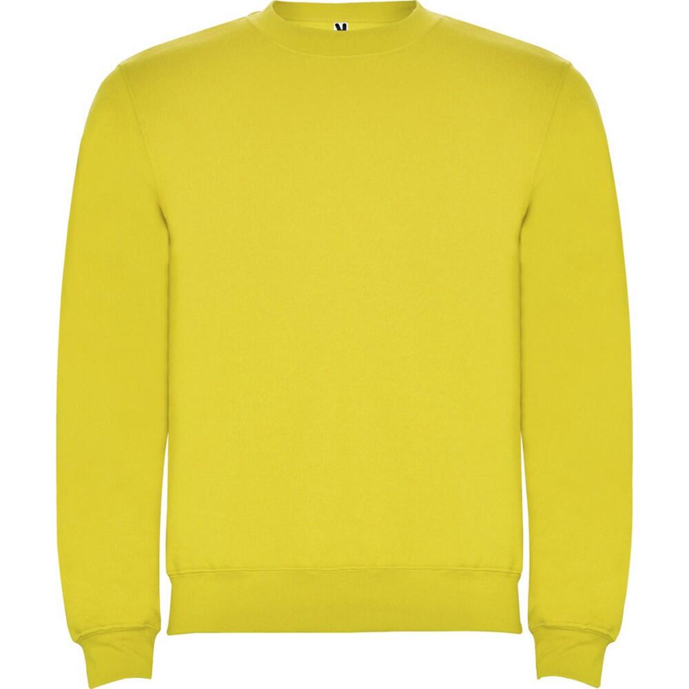 ROLY Unisex Adult Clasica Crew Neck Sweatshirt (Yellow)