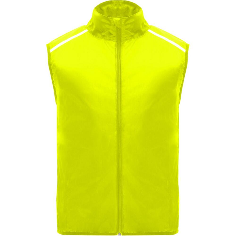 ROLY Unisex Adult Jannu Lightweight Running Body Warmer (Fluro Yellow)