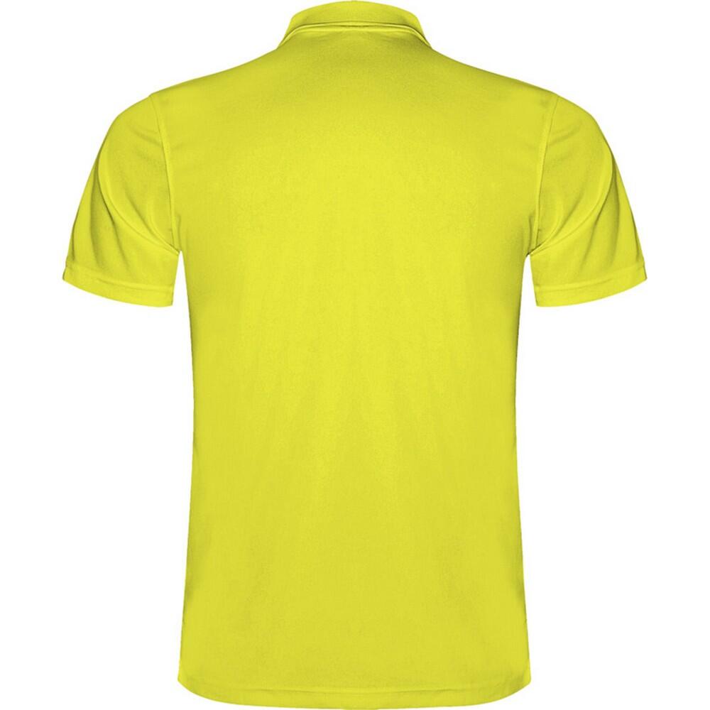 Maglietta Polo Bambini Roly Monzha Giallo Fluorescente 2/4