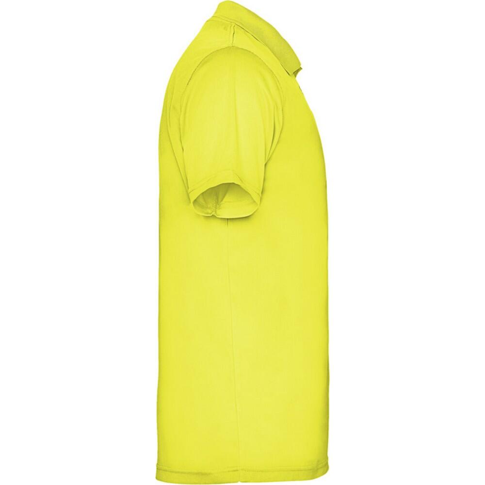 Maglietta Polo Bambini Roly Monzha Giallo Fluorescente 4/4