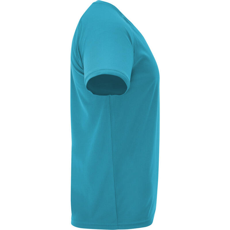 Childrens/Kids Bahrain Sports TShirt (Turquoise) 4/4