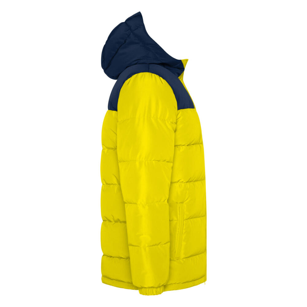 Giacca Isolante Bambini Roly Tallin Giallo Blu Navy 3/4