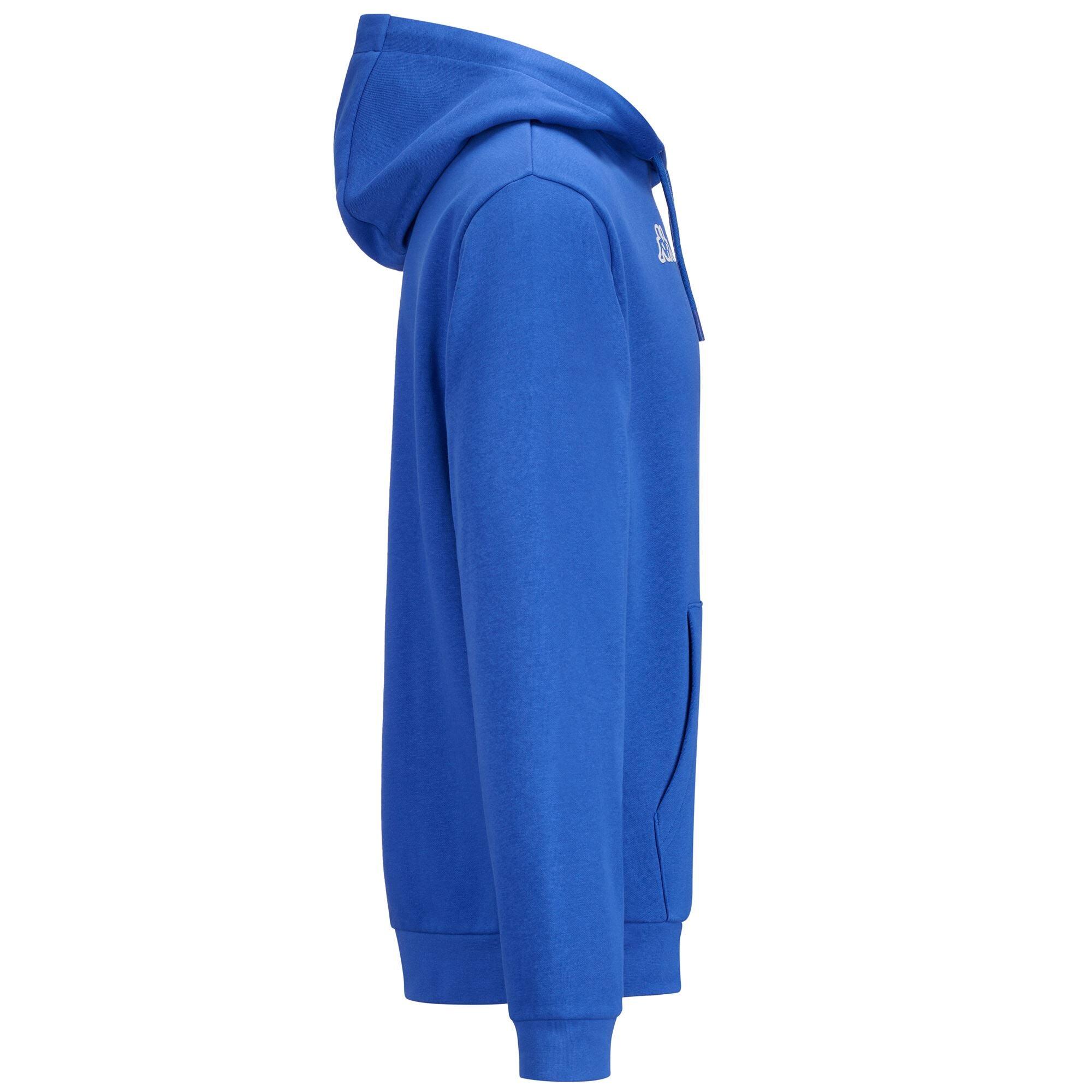 Sweat-shirt à capuche pour homme bleu pour sportif 2/5