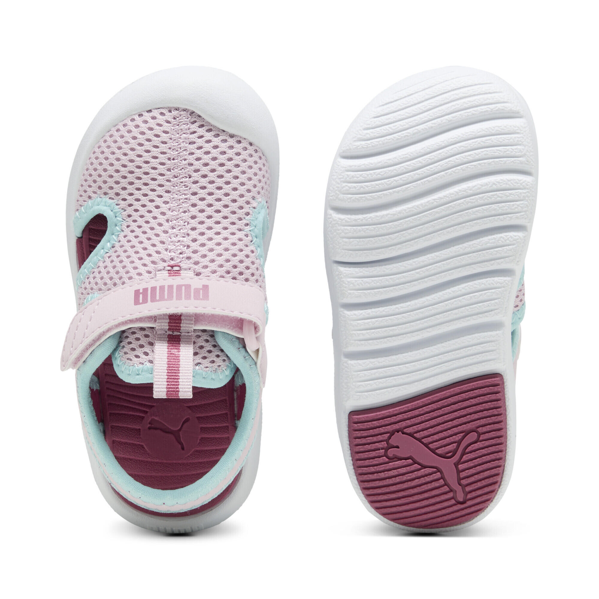 Sandales en mesh Fun Racer Bébé PUMA Rose Mauve Port Safe Lake Pink Red Blue 6/7