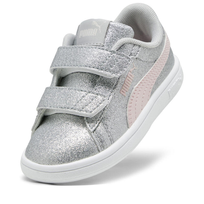 Cizme alergare copii Smash 3.0 Glitz Glam roz PUMA