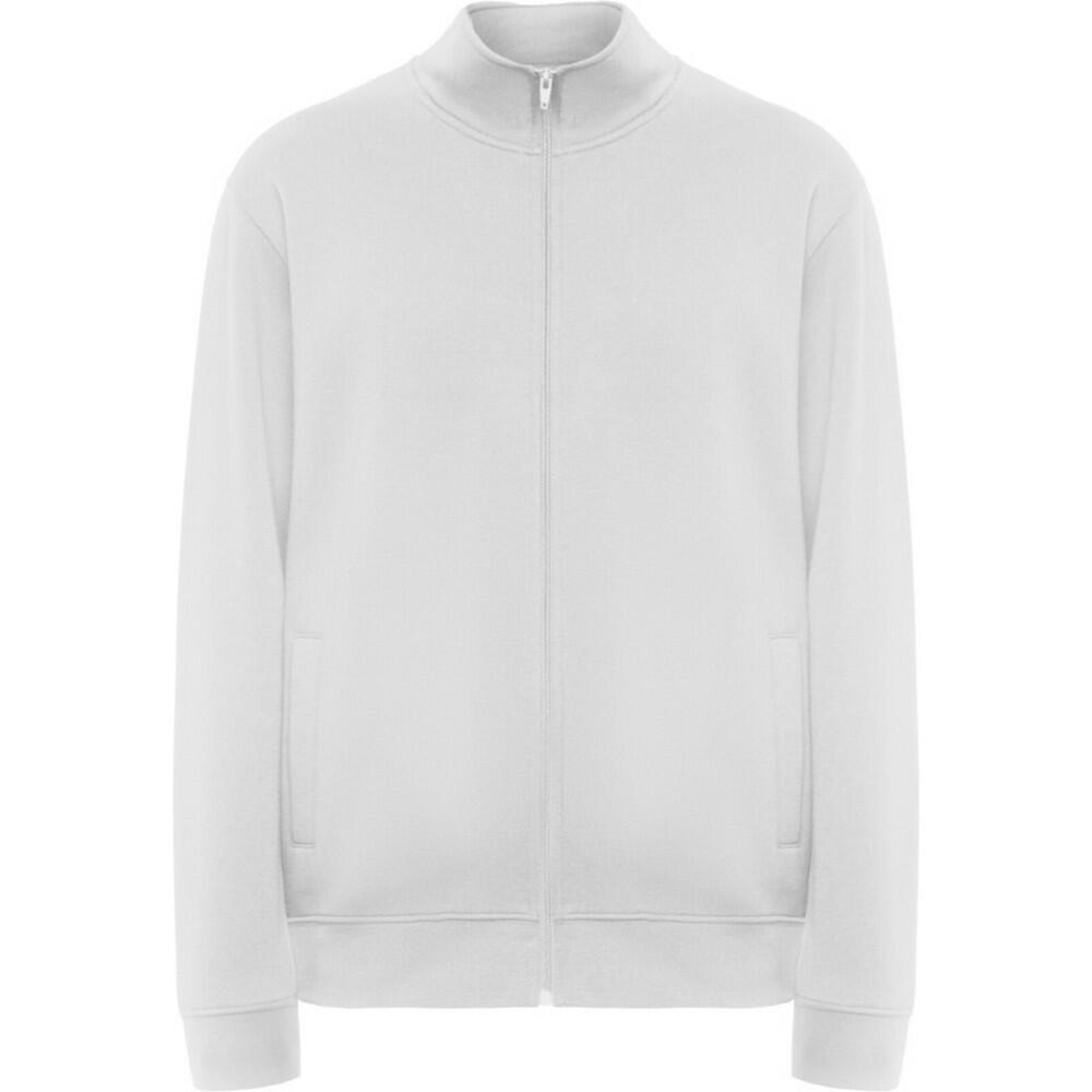ROLY Unisex Adult Ulan Full Zip Sweatshirt (White)