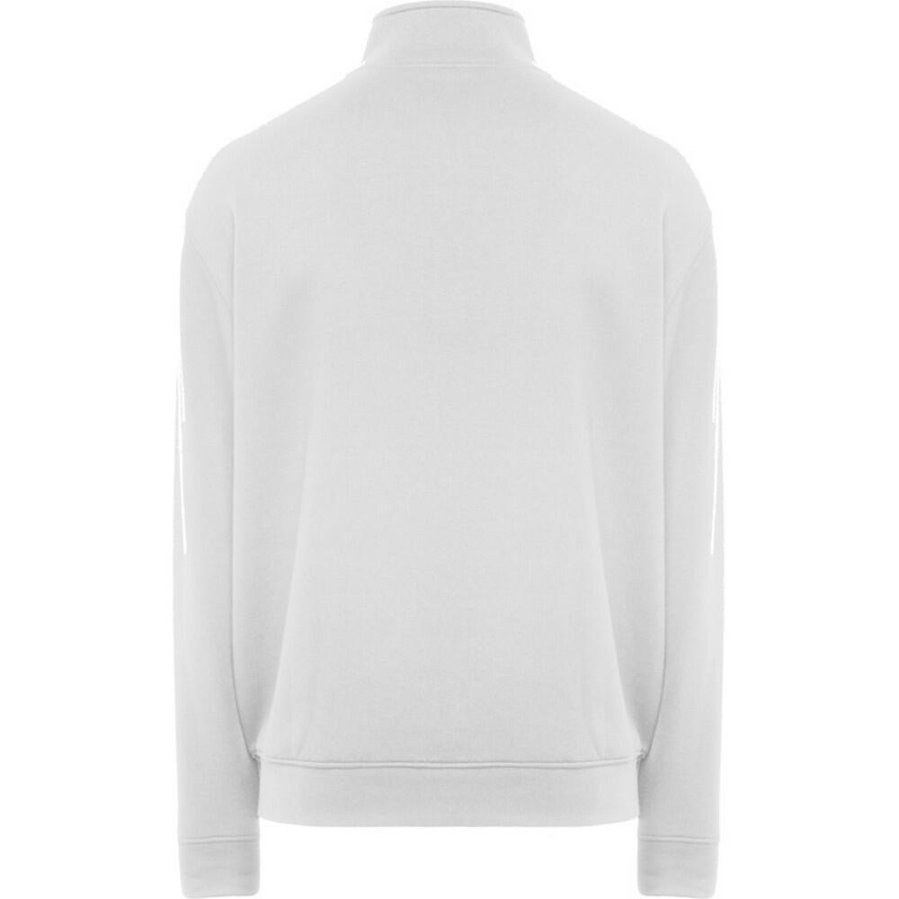 Unisex Volwassen Ulan Sweatshirt met volledige rits (Wit) 2/3