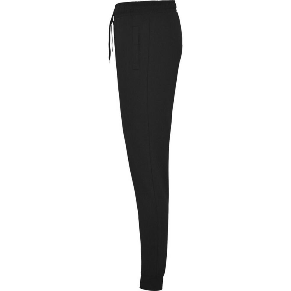 Childrens/Kids Adelpho Trousers (Solid Black) 3/4