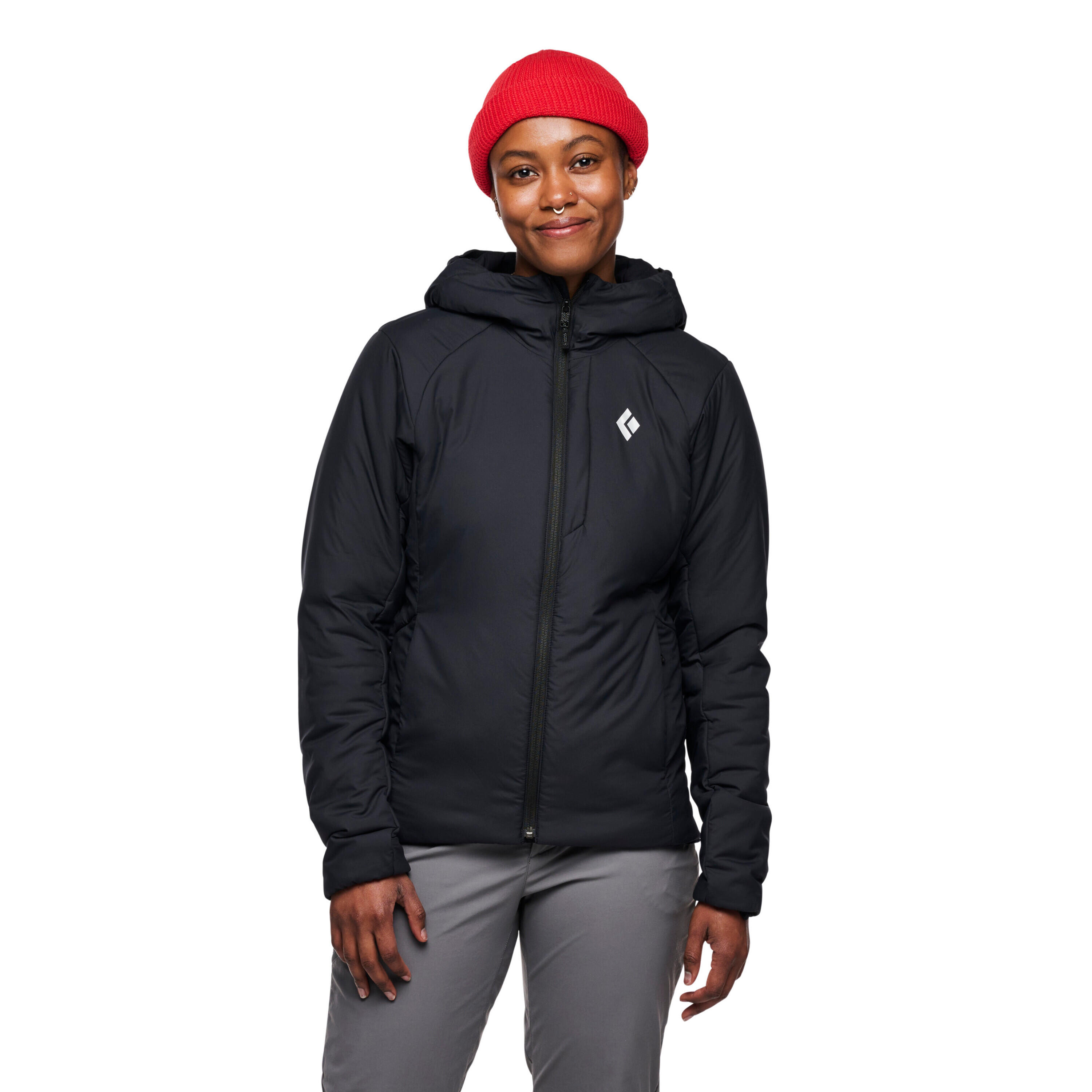 Sudadera con capucha Black Diamond First Light Stretch 2/3