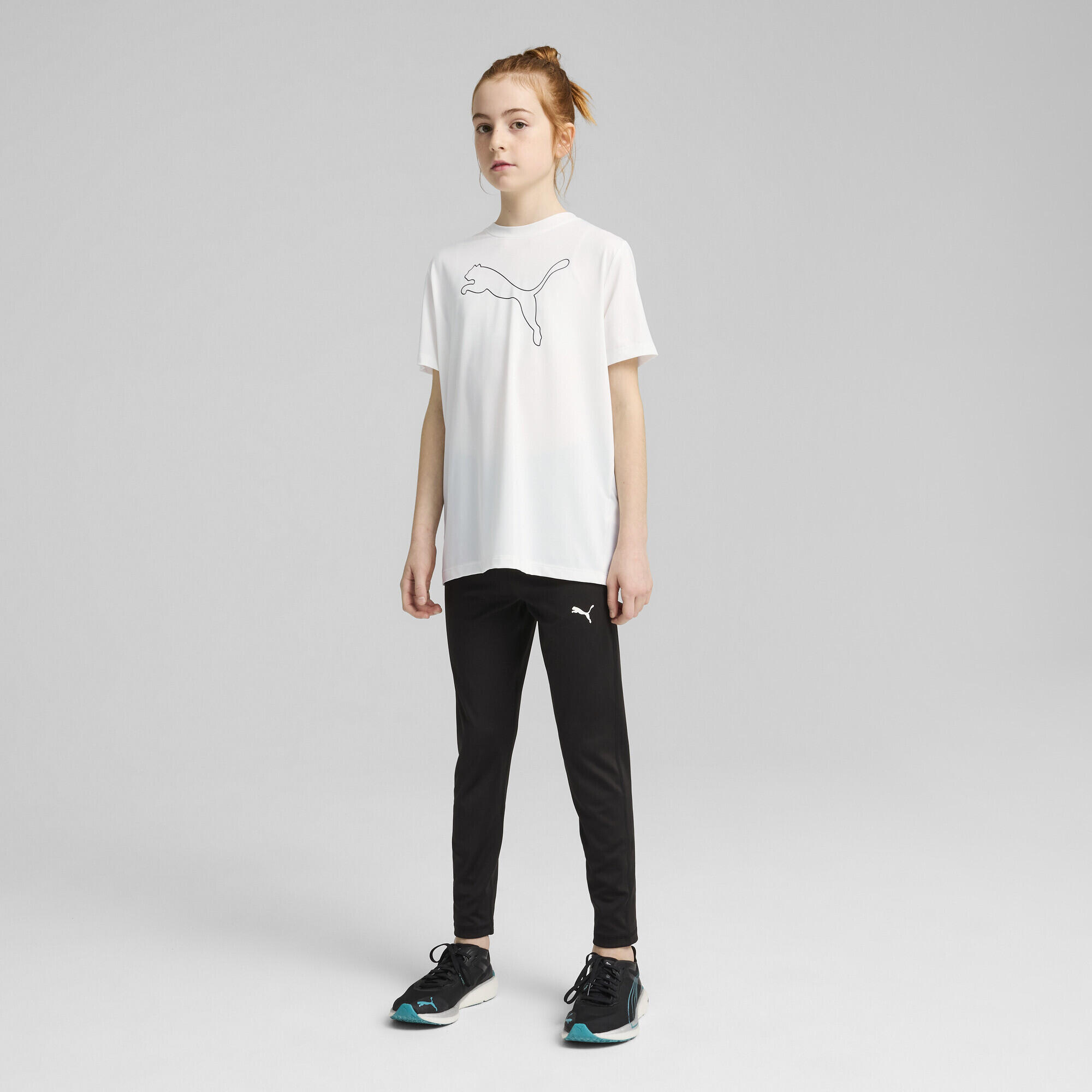 Train All Day ESS Hochgeschnittene 7/8-Leggings Mädchen PUMA 5/7