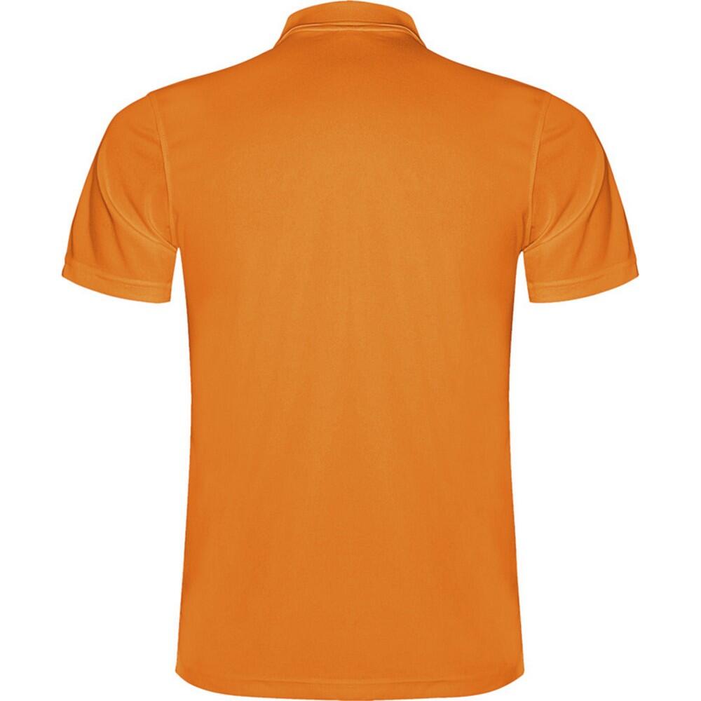 Maglietta Polo Bambini Roly Monzha Arancione Fluorescente 2/4