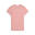 Tricou Mers Femei Ess Elevated Geripptes PUMA Pink Fruit
