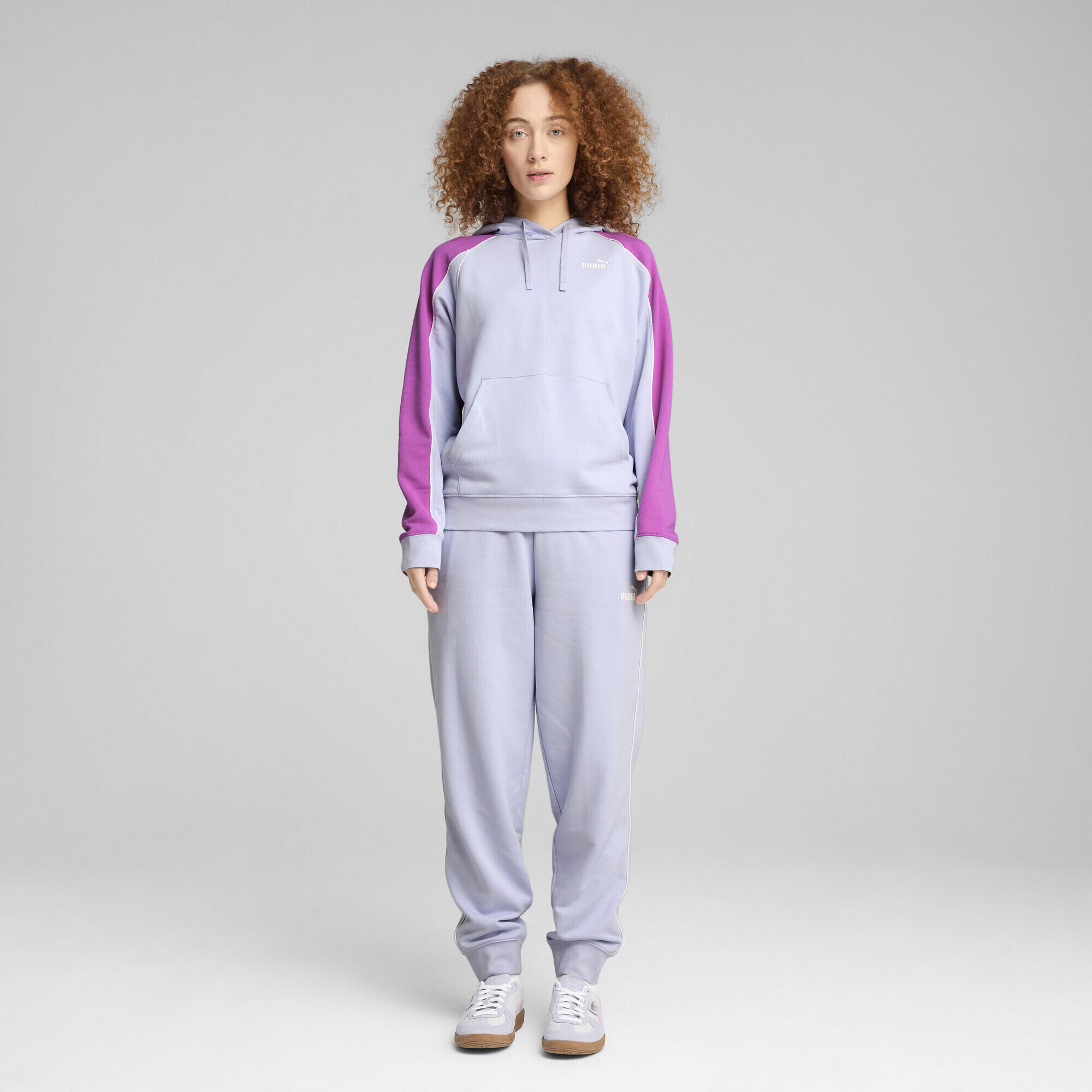 Felpa con cappuccio PUMA SPORT Comfort da donna PUMA Cool Weather Blue 6/7
