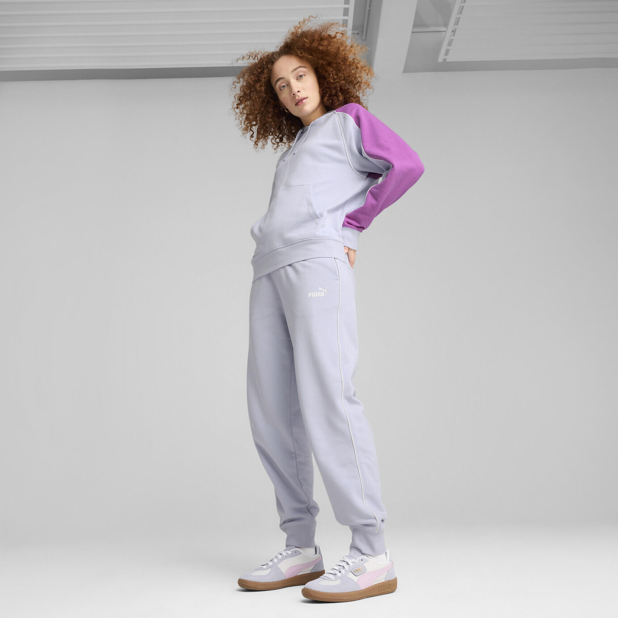 Felpa con cappuccio PUMA SPORT Comfort da donna PUMA Cool Weather Blue 4/7