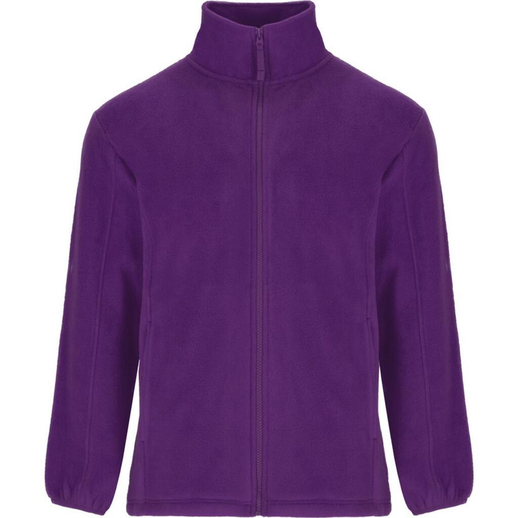 Childrens/Kids Artic Full Zip Fleece Jacket (Purple)