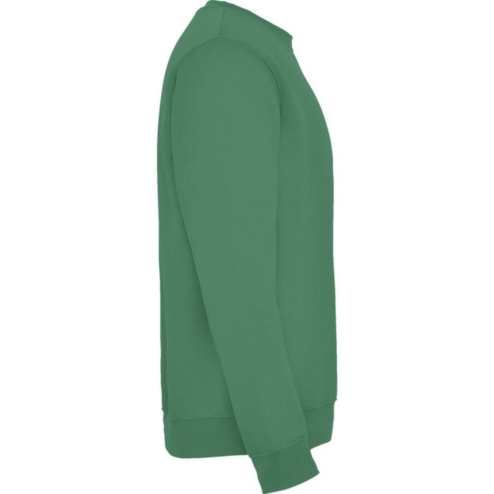 Kinderen/Kinderen Clasica Sweatshirt met ronde hals (Kelly Groen) 3/4