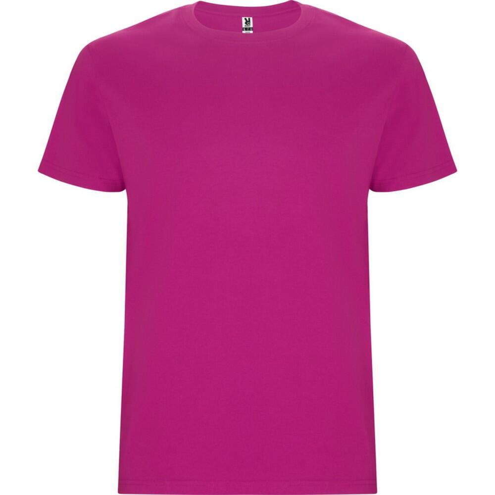 Roly - Tshirt Stafford Enfant (rouge Vif) - T-shirt Manches Courtes - Bordeaux|rose -  4 À 6 Ans - Decathlon