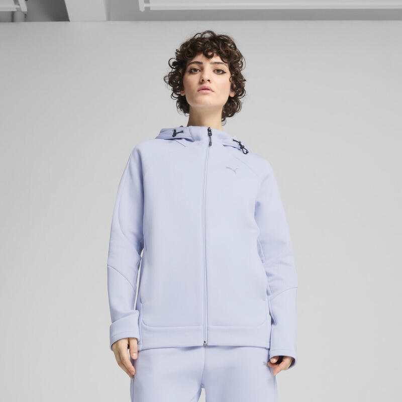 Veste entièrement zippée EVOSTRIPE Femme PUMA Cool Weather Blue